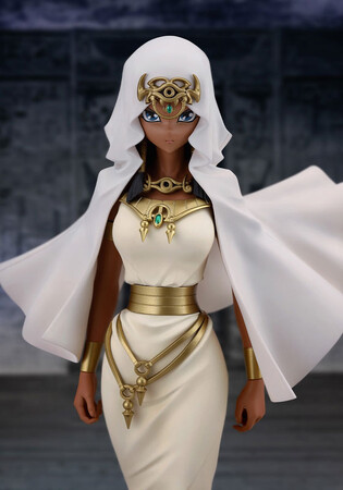 『遊☆戯☆王デュエルモンスターズ』より、「イシズ・イシュタール」が『OSHI WORKS』で立体化。あみあみにて予約受付中。