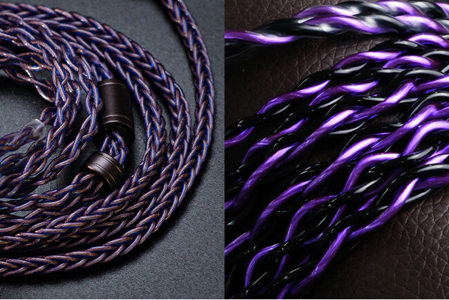 SoundsGoodの大人気『紫』ケーブルがオフライン展開開始！「BlueFlame」と「Nyx」をイヤホン・ヘッドホン専門店e☆イヤホンで取扱い開始