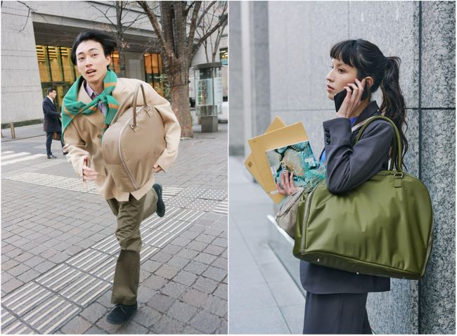 Awwの人気ボストンバッグに、廃漁網を再生したナイロンモデルが登場！週末旅行から日常まで活躍するバッグ＆スタンドポーチ
