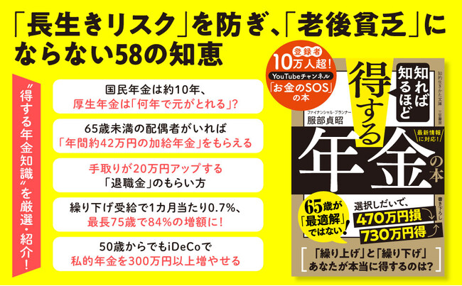 『知れば知るほど得する年金の本』 2026年3月17日(火)発売