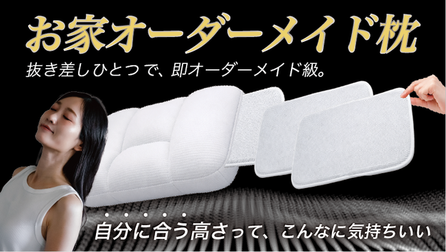 世界睡眠デー　30通りの寝姿勢を自宅で簡単に「お家オーダーメイド枕」がクラウドファンディングMakuakeで公開初日に目標達成しました