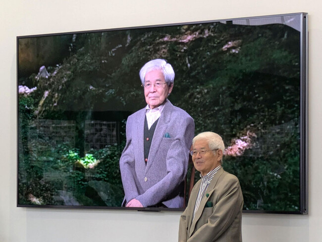 「養老孟司氏」と「AI養老先生」がともに客員教授に就任