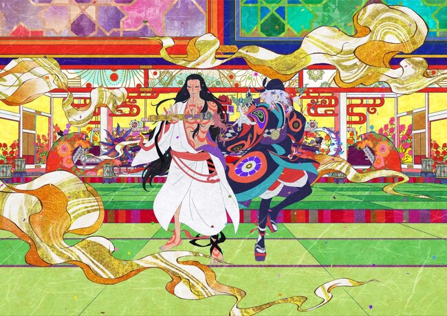 『劇場版モノノ怪 第三章 蛇神』より、薬売りと神儀の新規描き下ろし絵柄を使用した商品などが、アニメイトにて5月29日発売！　特典「ステッカー」がもらえるフェアも同日より開催!!