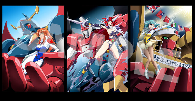 『70年代風ロボットアニメ ゲッP-X』店舗特典決定　オリジナルスタッフ描きおろしイラストを使用した特典も登場