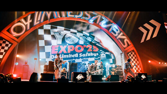 04 Limited Sazabys、「YON EXPO'25」より“My HERO”のライブ映像公開