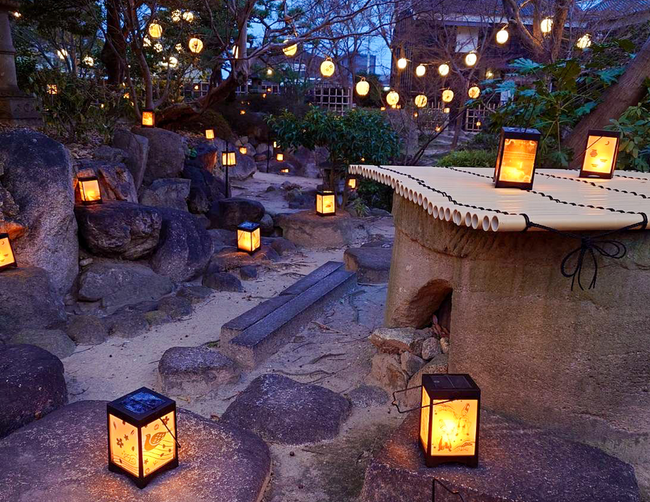 【愛知県半田市】『春の行燈飾り』が半六庭園に登場。心温まる光景で新たな春をお楽しみください。