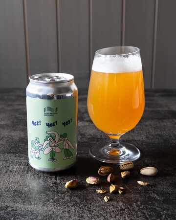 ピスタチオ咲く、クラフトビール。『Yes, PISTACHIO!』新発売