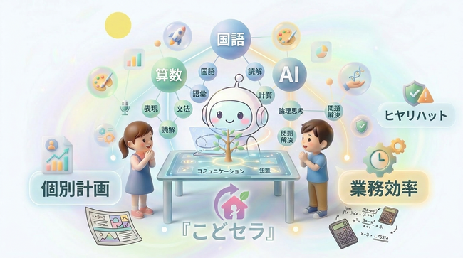 【AI×療育】白金数理、児童発達支援・放課後等デイサービス向けAI支援システム『こどセラ』2026年春に正式リリース【先行導入パートナー募集】