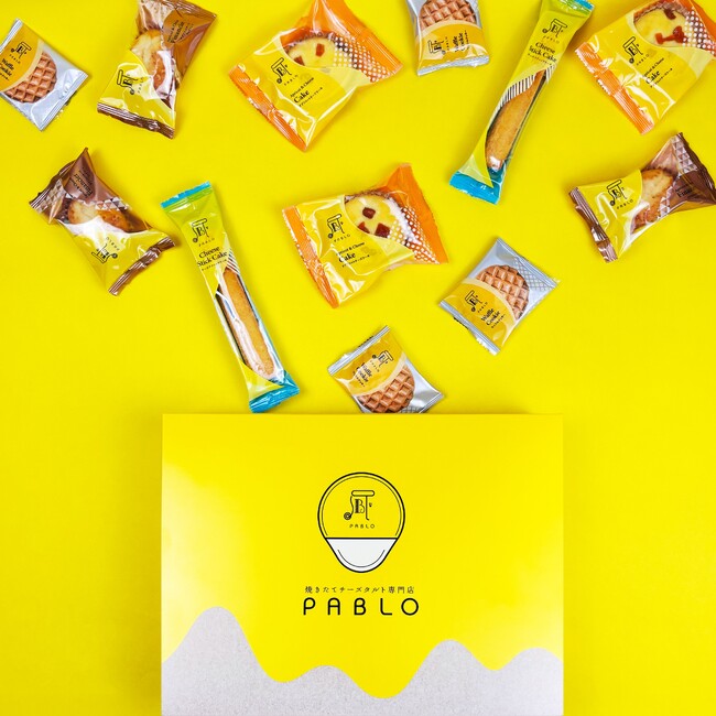 PABLOの世界観を詰め込んだギフトアソート「スイーツアトリエ」オンライン販売開始！包装やのし対応も可能