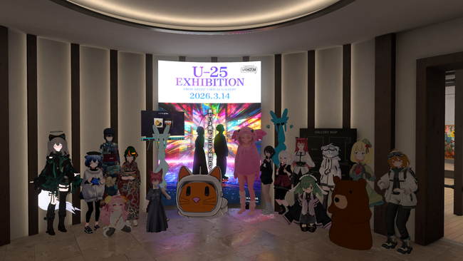 【開催レポート】インフルエンサーも多数来場！次世代アーティストの祭典「FROM ARTIST U25エキシビション」VRChat会場が大盛況。3/23からは中目黒でリアル展示会も開幕