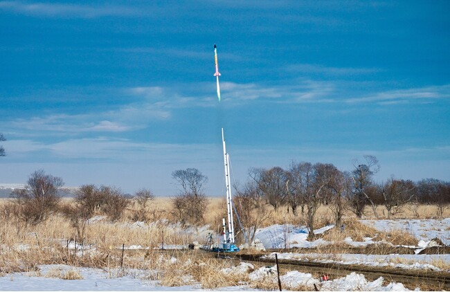室蘭工業大学 SARD Hybrid Rocket Projectが北海道大樹町で初のロケット打上げに成功