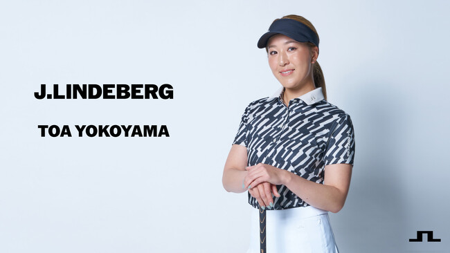 【契約締結】“世界基準”を纏う新章へ。J.LINDEBERG、横山翔亜選手とウェア契約を締結。
