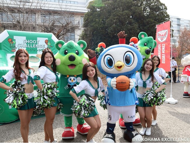 プロバスケットボールクラブ「横浜エクセレンス」による、横浜市内各種ホームタウン活動に関する実施報告(EX Community Project / 2月)