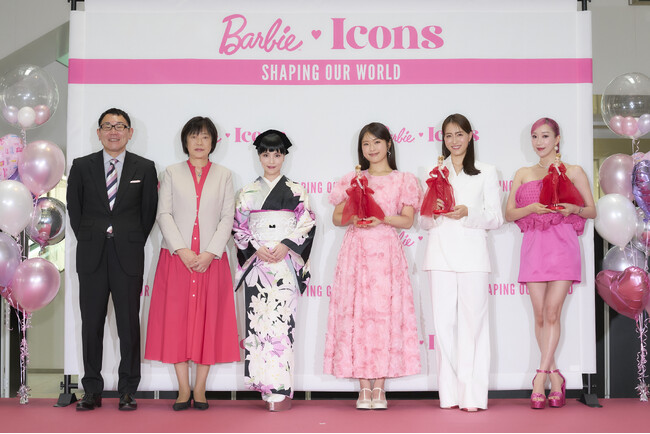 『Barbie Icons -Shaping our World-』俳優の渋谷凪咲さん、実業家の笹川友里さん、ダンサー・振付師のRuuさんが受賞