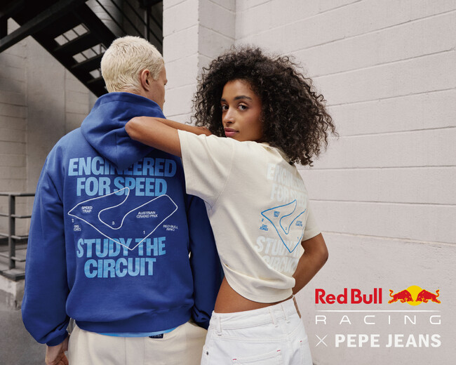 【F1の熱狂を日常へ】“Red Bull Racing × Pepe Jeans”が贈る、初のライフスタイルコレクション「SS26」を発表