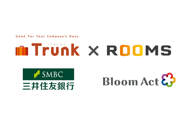 三井住友銀行の法人向けデジタル総合金融サービス「Trunk」にて、オンライン商談システム「ROOMS」の利用を開始