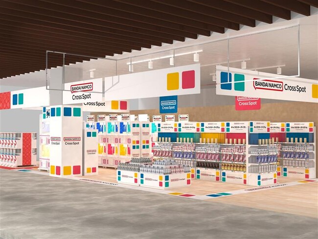 バンダイナムコのキャラクターグッズを気軽に買えるコーナーがTSUTAYA内に初登場！！ 「バンダイナムコ Cross Spot」TSUTAYA南古谷店　2026年3月27日(金)オープン！