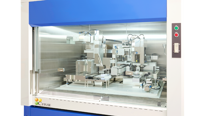 再生医療・3D細胞製品の商業生産へ向けた「新型バイオ3Dプリンタ」を共同開発