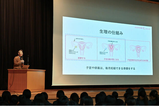 ロキソニン(R)×鷗友学園　みんなの生理痛プロジェクト for TEEN高校1・2年生対象「生理痛について“学び・考える授業”」を開催