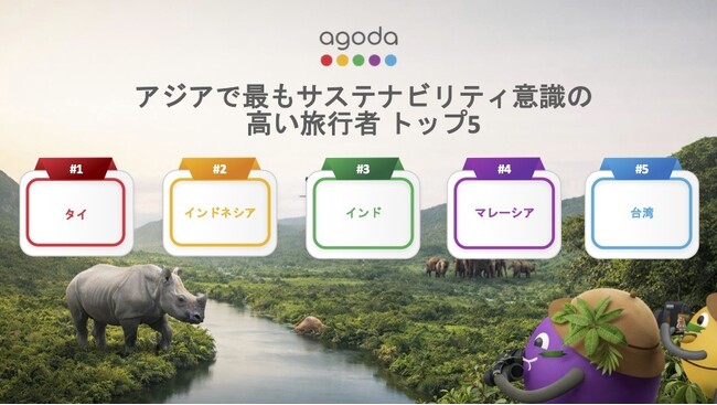 アゴダ調査：日本の旅行者の54％が旅行先を選ぶ際にサステナビリティを重視