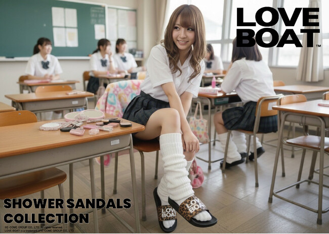 LOVEBOATより、シャワーサンダルが登場！