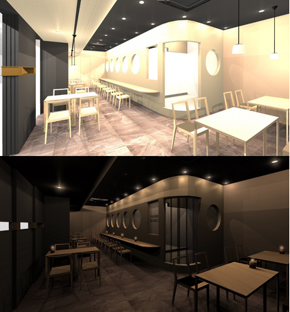 姫路駅前地下街に昼は喫茶店、夜はビストロ酒場の新店舗 「喫茶ラヴリ / YORU NO MARUMASA」3月20日オープン