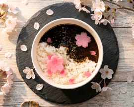 さくら祭り限定　漆黒のカレーライス