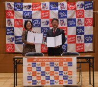 企業×大学サークルの新しい産学連携　おしんドリームと中央大学ドローン研究会がMOU締結