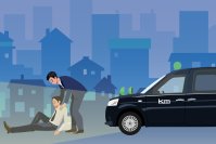 kmタクシーが東京の街を見守る　2025年 路上寝込み者等の保護活動のご報告
