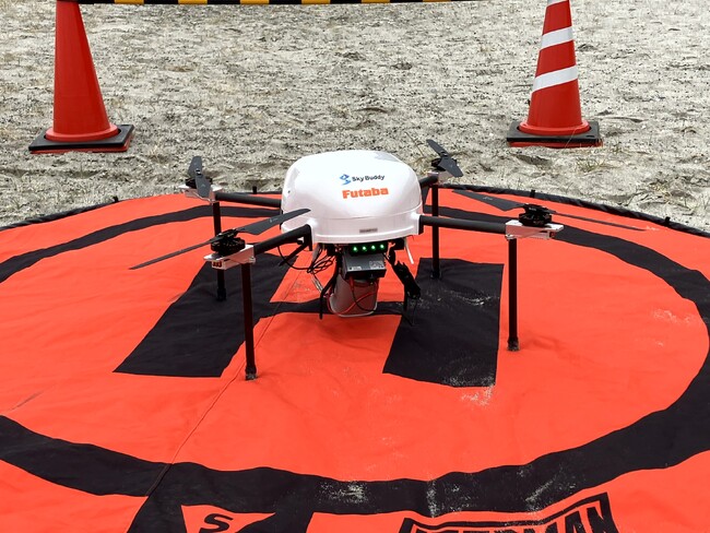 【双葉電子工業】千葉市ドローン社会課題対策事業 実証実験(PoC)に当社ドローン「FMC-02」で協力