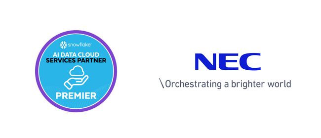 NEC、SnowflakeのAIデータクラウド サービスパートナー「PREMIER」認定を取得