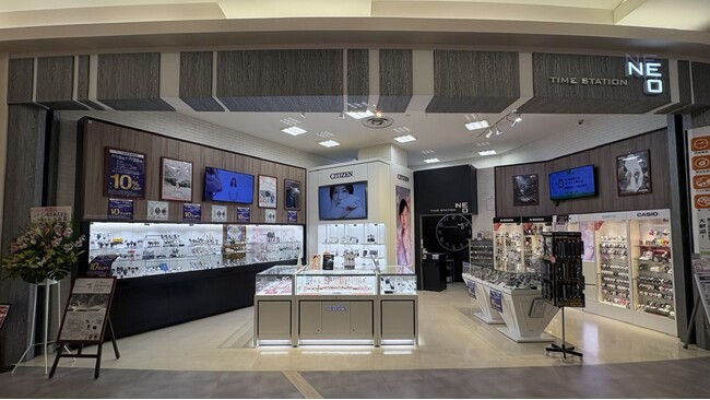 【岩手県盛岡市】イオンモール盛岡南の時計専門店「タイムステーションNEO」がリニューアルオープン