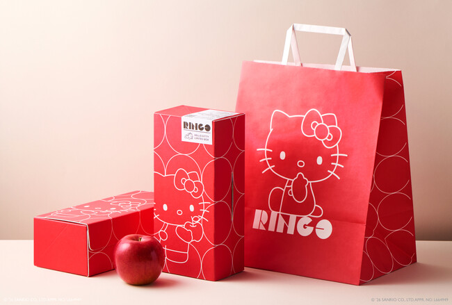 【コラボ商品】RINGO × ハローキティ！大人かわいいバッグやポーチ等、心ときめく限定アイテムが勢ぞろい！2026年4月1日（水）より開始