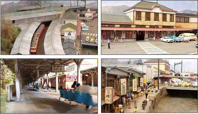 「懐かしの折尾駅」ジオラマ展示！