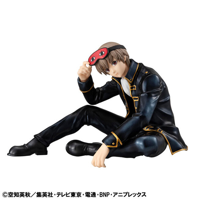 『銀魂』より「沖田総悟」が、てのひらサイズのフィギュアで登場。あみあみにて予約受付中。