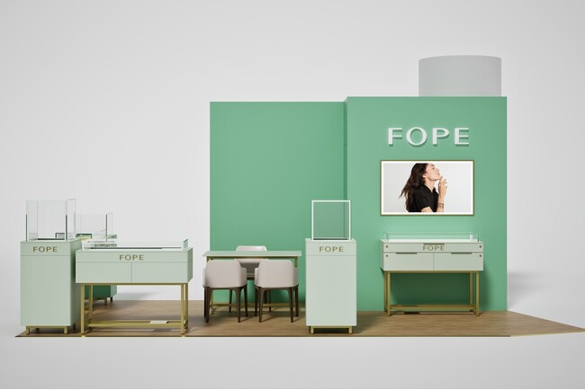 イタリア発ファインジュエリー 「FOPE（フォッペ）」阪急メンズ大阪 1F にポップアップストアをオープン