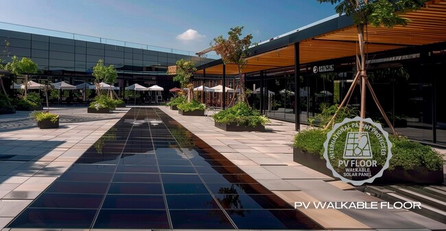 空間をデザインする太陽光発電パネル「PV floor」の提供開始