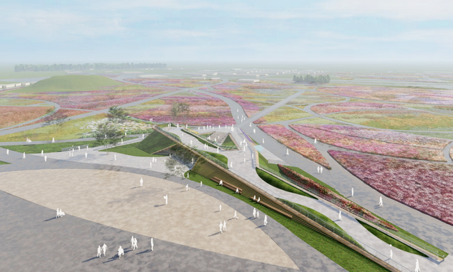 GREEN×EXPO 2027 会場を一望するランドマーク「TAISEI GREEN TERRACE（仮称）」のイメージパースを初公開