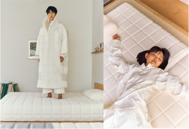 台湾発マットレスブランド「SLEEPY TOFU」、台湾唯一の廃棄物ゼロファッションブランド「Story Wear」とのコラボコレクション「Soft Grid」2026年3月19日(木)より販売