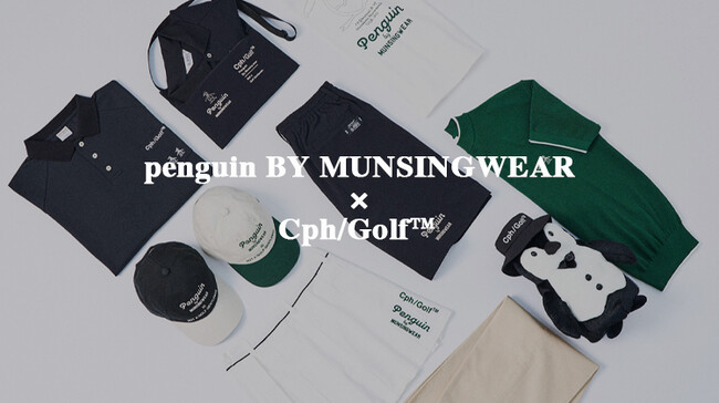 「ペンギン バイ マンシングウェア」とCph/Golf(TM)︎のコラボレーションアイテム　３月20日（金・祝）より発売