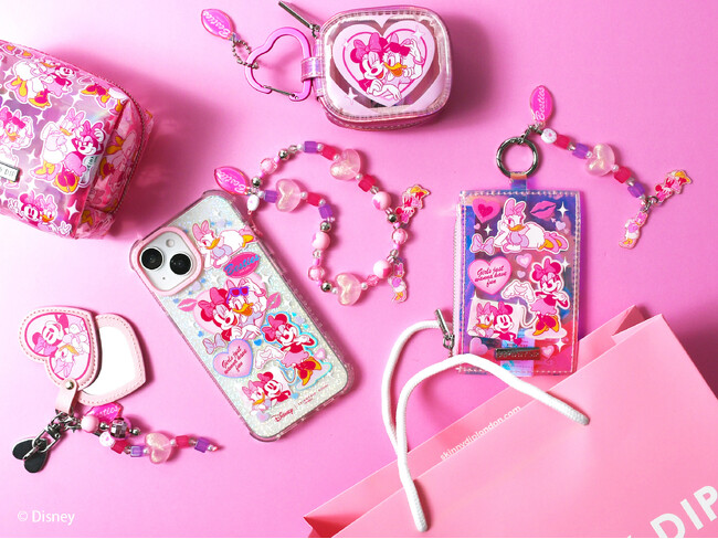 【PLAZA限定】ピンクが主役(ハート)SKINNYDIP LONDONからミニー＆デイジーのスペシャルコレクション登場！