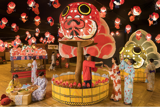 【⻘森屋】夏は祭り本番！300個以上の金魚ねぷたに囲まれて青森の夏祭りを満喫する「しがっこ金魚まつり」今年も実施