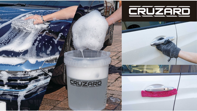 洗車で花粉や黄砂から愛車を守る。コメリのCRUZARDから洗車用品３種がデビュー！