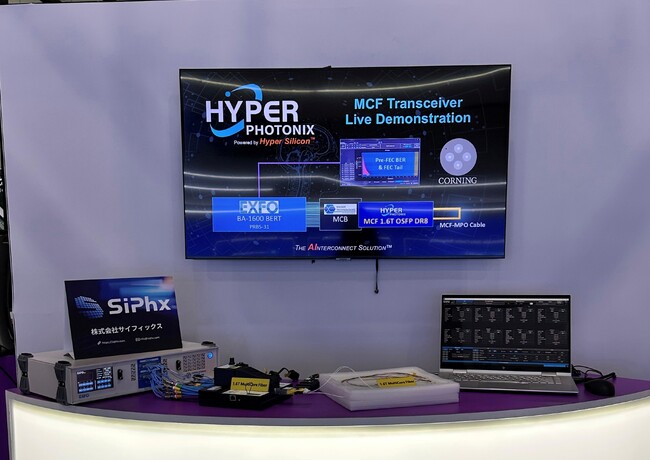 Hyper Photonix、次世代1.6T SiP光トランシーバをOFC2026で初公開