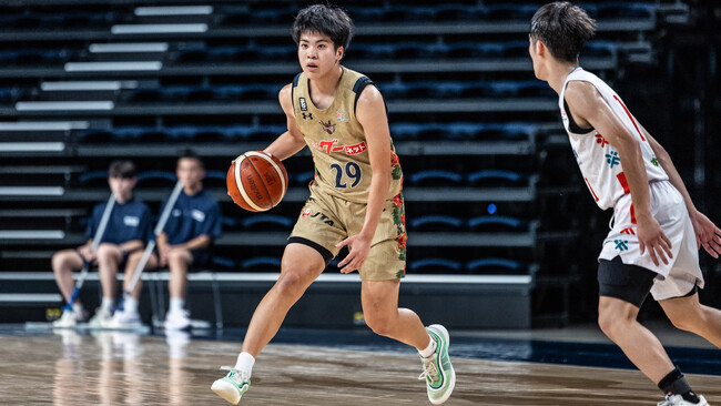 キングスU18 宮里俊佑選手「EASL×UA NEXT エリートキャンプ」選出のお知らせ