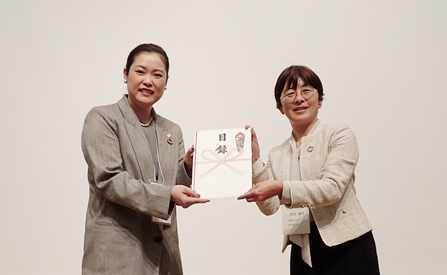 「第40回タオルを贈る運動」記念式典開催