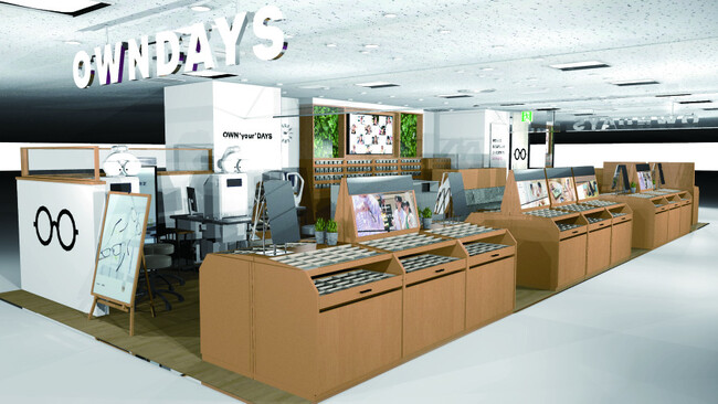 【近鉄百貨店 和歌山店】和歌山県初出店となるフランチャイズ事業「OWNDAYS 近鉄和歌山店 」３月 26 日（木）オープン！！