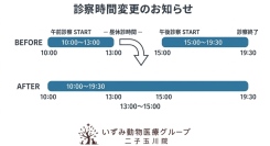 お昼時間も休まず診察中【いずみ動物医療グループ 二子玉川院】
