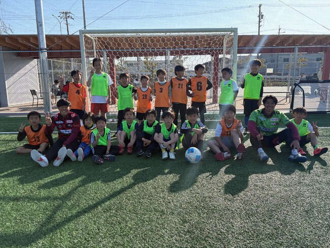 『春のがまスポin Gruun がまごおり』サッカー体験会 活動報告