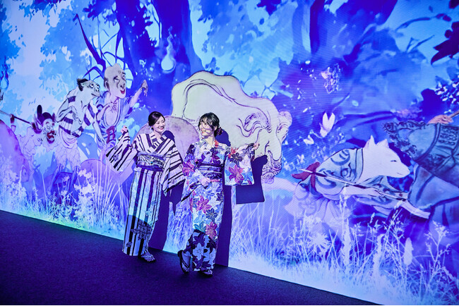 「動き出す妖怪展 TOKYO」が3月27日から東京で開催。JR東海の『#東京ゾクゾク』キャンペーンとのタイアップチケットの販売決定。日本が誇る妖怪美術と映像技術による没入型デジタルアートミュージアム。